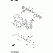 Схема вузла: Throttle Body Hose/joint (Gsx1300Ral6 E28) для Suzuki GSX1300 Hayabusa