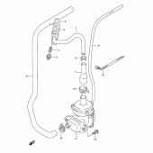 Схема вузла: Система індукції повітря (E18, e39) для Suzuki DR800