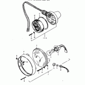 Схема узла: For special market (E2) для Suzuki TS125