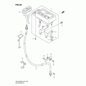Схема узла: Спидометр для Suzuki DR-Z400 DR-Z400SM
