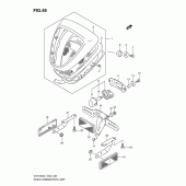 Схема вузла: Задній ліхтар (Стоп-сигнал) (Vlr1800l1 e24) для Suzuki VLR1800 Intruder C1800R/ Boulevard C109R