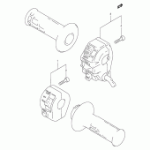 Схема узла: Пульт управления рулевой (Model r/s) для Suzuki DR350