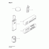 Схема вузла: Опція для Suzuki GSF1250 Bandit