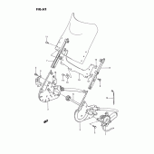 Схема вузла: Power screen для Suzuki GSX1100
