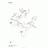 Схема вузла: Side Cowling (Agq) для Suzuki GSX-R750