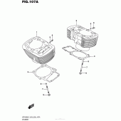 Схема вузла: Циліндр для Suzuki VZR1800 Boulevard M109R BOSS