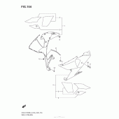 Схема узла: Side Cowling (Gsx-R1000Zl3 E33) для Suzuki GSX-R1000