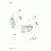Схема вузла: Фара для Suzuki AN650 Burgman (EU analogue of SkyWave)