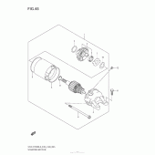 Схема узла: Стартер электрический для Suzuki GSX-R1000