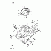 Схема узла: Крышки картера для Suzuki DR200 DR200