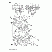 Схема узла: Картер двигателя для Suzuki GSX-R1000
