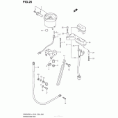 Схема вузла: Speedometer (Dr650Sel4 E03) для Suzuki DR650 DR650SE