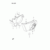 Схема вузла: Бічні панелі (Model p/r) для Suzuki TS185