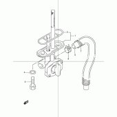 Схема вузла: Паливний кран для Suzuki DR250