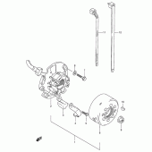 Схема вузла: Статор & Ротор (Model t/v) для Suzuki RM125