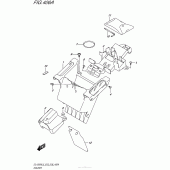 Схема вузла: Holder (Dl1000Al5 E03) для Suzuki DL1000 V-Strom