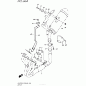 Схема вузла: Вихлопна система для Suzuki GSX-S750