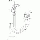 Схема вузла: Паливний кран Suzuki GS500