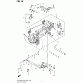 Схема вузла: Throttle Body (Dl1000Al4 E33) для Suzuki DL1000 V-Strom