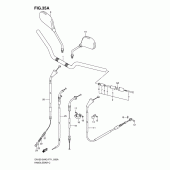 Схема вузла: Кермо & Тросики (En125huk4/huzk6/huk7/huk8) для Suzuki EN125