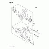 Схема вузла: Водяний насос Suzuki UH125 Burgman