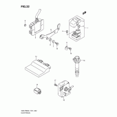 Схема вузла: Електроустаткування (Gsx-r600l1 e24) для Suzuki GSX-R600