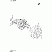 Схема вузла: Статор & Ротор Suzuki VL1500 Boulevard C90 BOSS