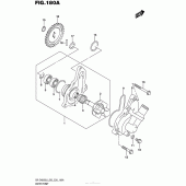 Схема узла: Водяной насос для Suzuki DR-Z400 DR-Z400S