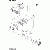Схема вузла: Задній ліхтар (Стоп-сигнал) (Gsx-R750L5 E28) для Suzuki GSX-R750