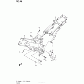 Схема вузла: Рама для Suzuki DL1000 V-Strom