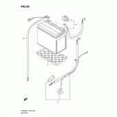 Схема вузла: Акумулятори (Sv650sl1 e2) для Suzuki SV650