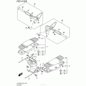 Схема узла: Подножки для Suzuki VL1500 Boulevard C90 B.O.S.S