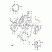 Схема узла: Крышки картера для Suzuki GSX1200