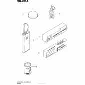 Схема узла: Опция для Suzuki GSX1300 Hayabusa