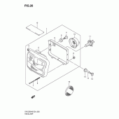 Схема узла: Фара для Suzuki DR-Z250