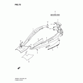 Схема вузла: Бічні панелі (An400l1 e33) для Suzuki AN400 Burgman (EU analogue of SkyWave)