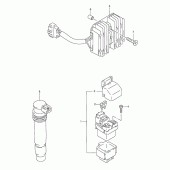 Схема узла: Электрооборудование для Suzuki GSX-R600