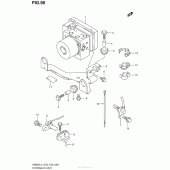 Схема вузла: Блок ABS для Suzuki AN650 Burgman (EU analogue of SkyWave)