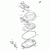 Схема вузла: Спідометр для Suzuki VL1500 Intruder C1500/Boulevard C90