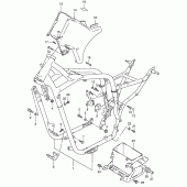 Схема вузла: Рама для Suzuki VS800 Boulevard S50