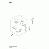 Схема вузла: Замки Suzuki VL1500 Boulevard C90T BOSS