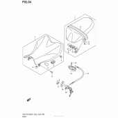 Схема узла: Сиденье для Suzuki GSX-R1000