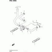Схема вузла: Система індукції повітря для Suzuki GSX-R600