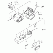 Схема вузла: Задній ліхтар (Стоп-сигнал) (Model v) для Suzuki VS800 Intruder 800