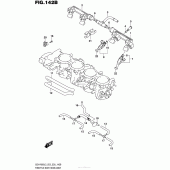 Схема вузла: Throttle Body Hose/Joint (Gsx-R600L5 E28) для Suzuki GSX-R600