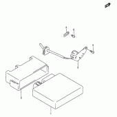 Схема вузла: Імпульсний датчик (Model t/v) для Suzuki GSX-R750