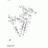 Схема вузла: Розподільний вал & Клапан для Suzuki VS1400 Intruder 1400