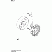 Схема вузла: Генератор для Suzuki GSX-R1000