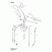 Схема узла: Руль & Тросики (Model k3) для Suzuki GS500