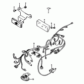 Схема вузла: Електропроводка (E2, E21, E22, E24) для Suzuki RGV250